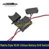 Makita 16.8V Lithium Battery Drill with Forward/Reverse Speed Adjustment and 4-Cell Battery, Model 07164.