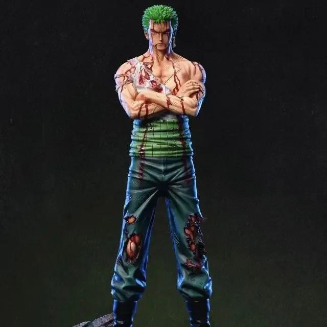 30cm One Piece Anime Action Figure Roronoa Zoro Vinsmoke Sanji Stand Posture Pvc Statue Figurine Model Collection Boys Toy Gifts