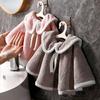 Hanging Towel Does Not Fall Off, Handkerchief Intervenes In Cartoon Children's Restroom, Cute Absorbent Cloth