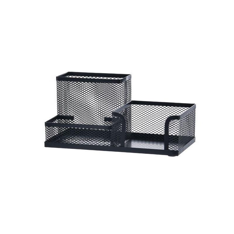 Metal Office Desk Organizer Pen Holder