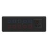 Dual Socket Switch 8M Indian Standard Wall Touch Switch Compatible with Alexa Google Assistant Voice Control Tuya