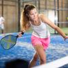 1 Set Pickle Paddles with Storage Bag Precise Control Cushioned Ultra-Comfy Grip Wooden Pickleball Rackets for Adults Beginners