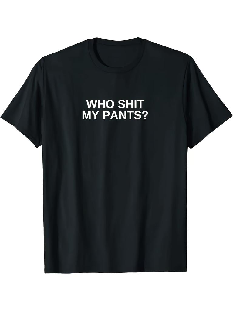 A Quirky TShirt Featuring Amusingly Aggressive Dark Humor with Geometric Designs And a Round Neck Machine Washable