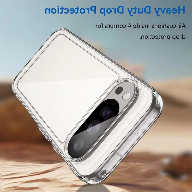 For Google Pixel 10 Case Google Pixel 10 Pixel 10 Pro Cover Funda Shockproof Clear PC + TPU Silicone Protective Phone Back Cover