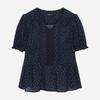 Women S Lace Mix Pattern blouSe T264mbl268w