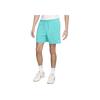 Embroidered Logo Elastic Waist Shorts Men Bottoms Blue FN3514-345