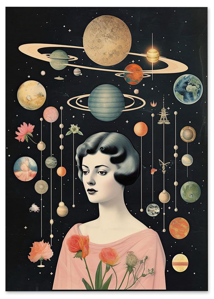 Poster Planet Layout Portrait