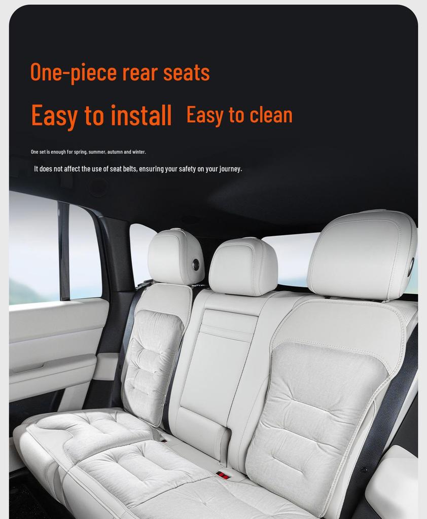 Winter Warm Flannel Seat Cushion for Geely Galaxy E5/L6/L7/E8 Starship 7