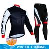 Cycling Jersey Set 2025 Men Winter Thermal Fleece Long Sleeve Road Bike Cycling Clothing MTB Cycling Jacket Ropa Ciclismo Hombre