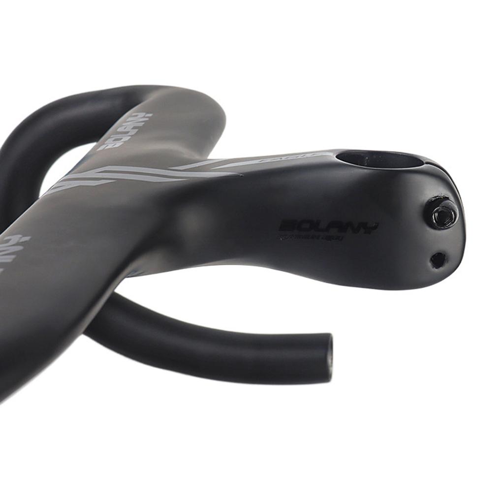 Road Bike Handlebars Aerodynamic Aluminum Integrated Handlebar Bracket Bicycle Accessory for
