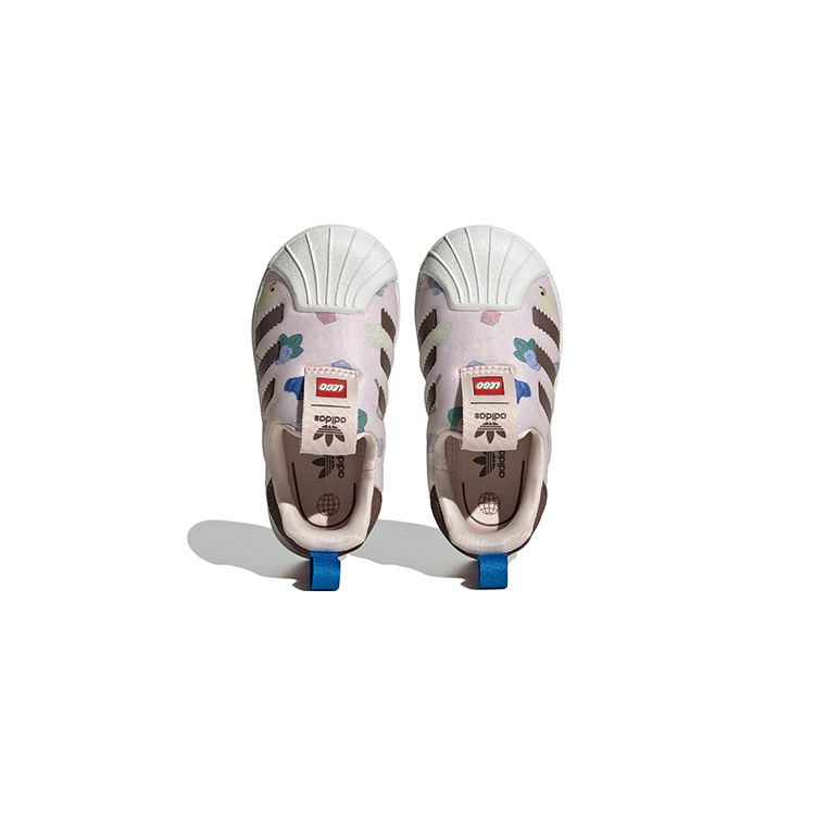 LEGO x adidas Superstar 360 I Allover Print - Wonder Quartz Baby Sneakers Pink Earth-Strata Blue-Royal IF2169