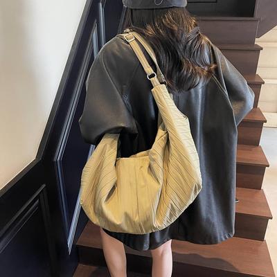 Bag Women's Bag New Lazy Style Casual Versatile Tote Bag Large Capacity Shoulder Bag Oblique Span Bag Cloth Bag
