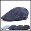 White Fang Denim Hunting Street for Men and CZ851 Hat, Cap, Casual, Style, Stylish, Women, (Blue)