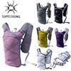 SAMSTRONG Zaino Leggero da Corsa Asciugatura Rapida Traspirante Tasca Portaoggetti Portatile Zaino a Spalla per Alpinismo Ciclismo Sport