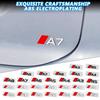 Per Audi A3 A4 A5 A6 A7 A8 RS Sline S Quattro Q3 Q5 Q4 Q6 Q7 Q8 S3 S5 S4 Adesivo Decorativo Lettere Stemmi Bagagliaio Auto Accessori Auto