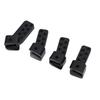 4Pcs RC Link Mounts Fit for SCX10 II AR44 Crawler Rear Axle Anti Squat Mounts Aluminum Alloy