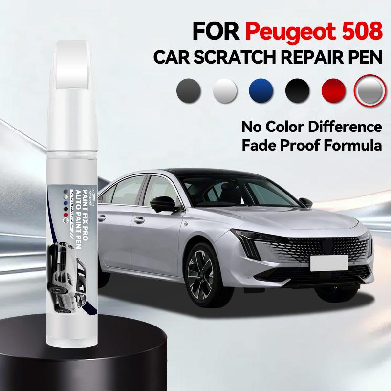 

OPRTAMG Purpose Vehicle For PEUGEOT 508 Touch Up Paint Wheel Repair Kit Quick And Easy Wheel Scratch Repair Rim Paint For Car Wh срібний