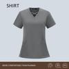 Women's Quick-Dry Surgical Scrub Suit - Elastic Short-Sleeve Workwear for Medical Staff