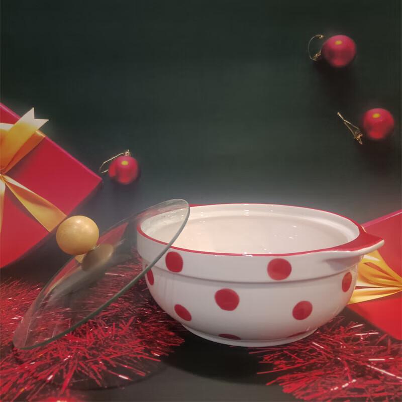 CODA Seto-yaki Fiery Red Ceramic Bowl