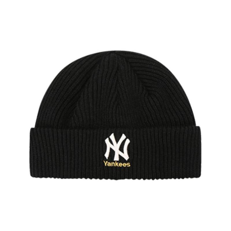 MLB Акриловые шапки-бини Унисекс Черные Модные 32CPB9011 F