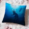 Cartoon Movie F-Flow Cushion Cover Premium Comfort Reversible Pillow Cove -Two In One Design for Any Room & Car Interior