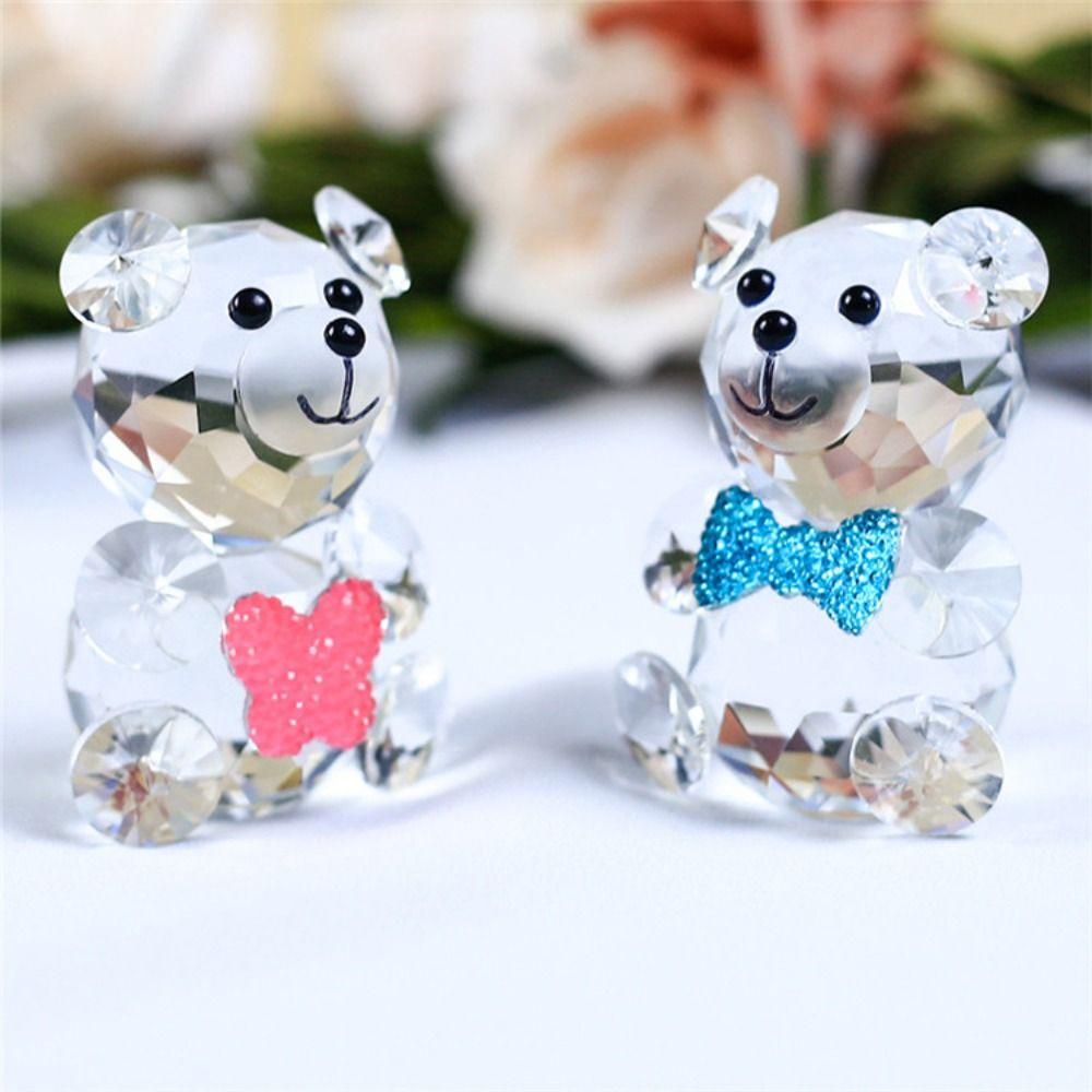 Kristall Kristall Bär Figur Sammlung Bär Bunt Schön Glas Kristall Bär Figur Sammlung Zuhause
