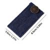 1PC Jeans Waist Extension Patch Button Trouser Belt Extension Belt Jeans Waist Extension Belt