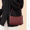Soft Leather Simple Messenger Bag Women's Shoulder Bag