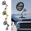 Car Magnet Phone Mount Ultra Magnetic Alloy Car Phone Mount Aluminum Alloy Long Arm Holder 360 Rotation Folding Magnetic Cell