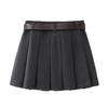 In-Stock Women's Pleated Skirt - Spring 2026 Versatile Academic Style, Short Skirt