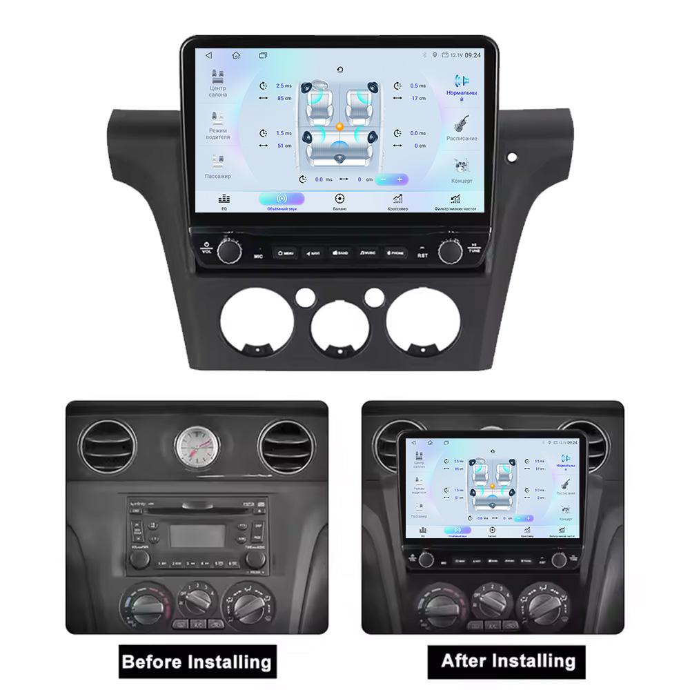 Android For Mitsubishi Outlander Airtrek 2001-2005  Car Radio Carplay Navigation GPS Stereo Auto Screen Bluetooth Multimedia Player