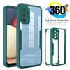 360 Full Body Front Back Protection Case for Samsung Galaxy A53 A55 A54 5G A35 A23 A13 A52 A15 A32 Clear Shockproof Cover Capa