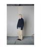 Sand Sound (Unisex) Big Pocket Padded Quilted Jumper Black