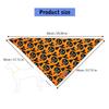Dog Bib For Halloween Festives Party Costume Soft Washable Fabric Pet Bandana Holiday Celebration Accessory
