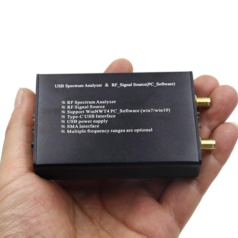 Upgraded USB Signal Source USB Spectrum Analyzer 35-4400M Metal for Frequency Analysis Perfect for Electronic Testing