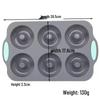 High-Temperature Resistant Silicone Cake Mold – Easy Release for Chiffon, Toast, Cookie, and Muffin Baking