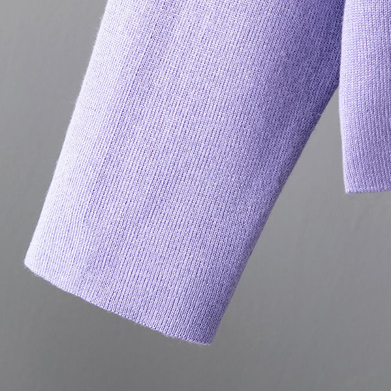 GMXIA Women's Autumn Casual Loose and Fashionable Long Dress Two-piece Suit Sweater