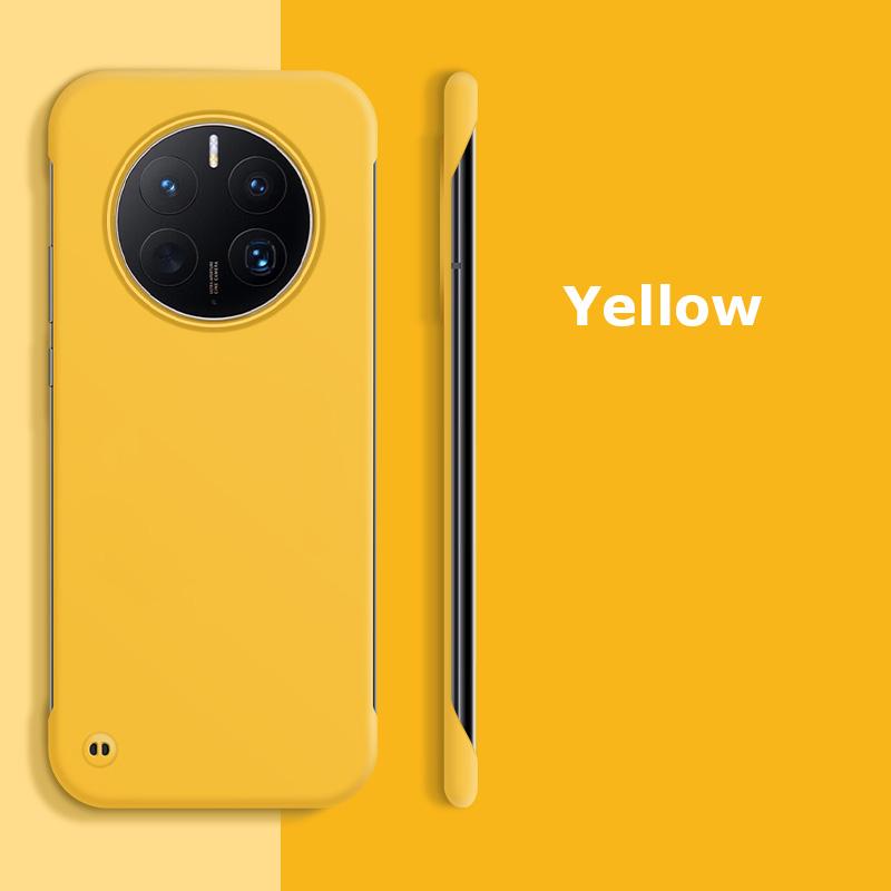 Ultradünne, rahmenlose, matte PC-Hülle mit Anti-Fingerabdruck-Schutz für Huawei Mate 50 50E 40 40E 30 30E Pro Plus, stoßfeste Rückseite