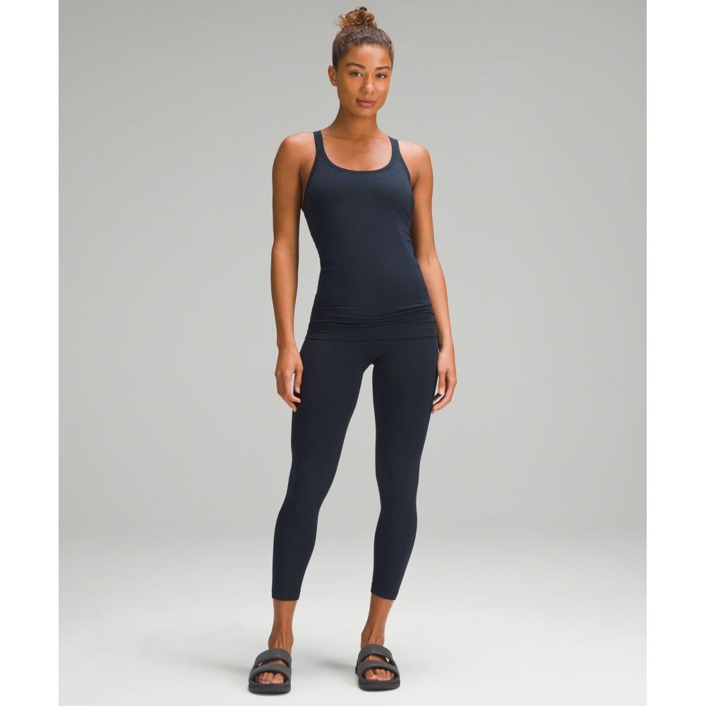 Lululemon EBB To Street Tank Top  Light Support  B C Cup True Navy