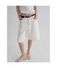 8SECONDS Midi Denim Shorts Ivory