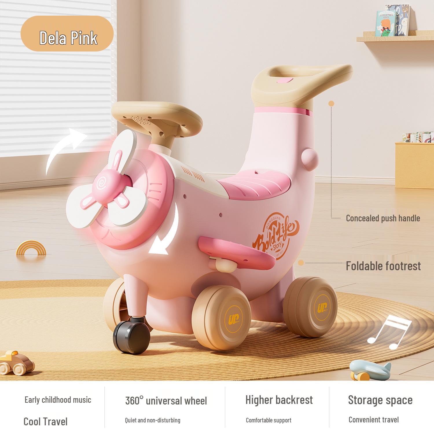 

Toddler Balance Bike - Perfect 1st Birthday Gift for Ages 1-3, Push Car & Glider Scooter