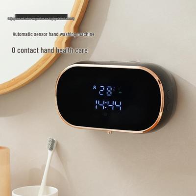 Dispenser automatico di sapone schiumogeno igienizzante per mani con sensore intelligente ricaricabile da parete