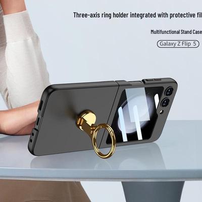 Samsung Galaxy Z Flip 5 Ultra-Thin 3D Stand Foldable Protective Case