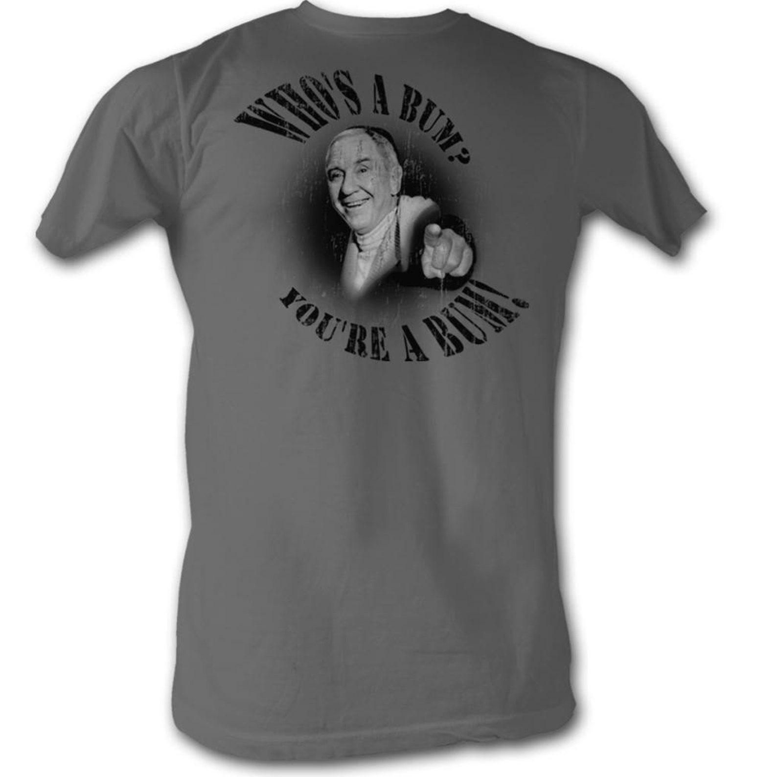 Rocky Who s A Bum? Black Heather T-Shirt S