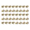 40Pcs Wooden Bee Buttons Cartoon Decorative Embellishment for Sewing Knitting Scrapbooking