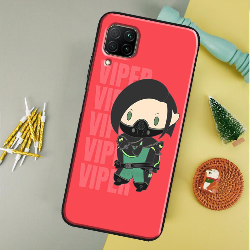 

Cute Cartoon Chibi Valorant For Huawei P20 P40 Lite P60 P30 Pro Nova 5T 12s 12i 11i Y90 Y70 Y60 Y61 Y91 Y72 9 10 SE Case Huawei Nova 9