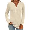 Women's -color Fashionable Long-sleeved Top