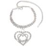 Sex Beach Rhombus Anklet Sexy Rhinestone Love Premium Anklet Women'S Accessories