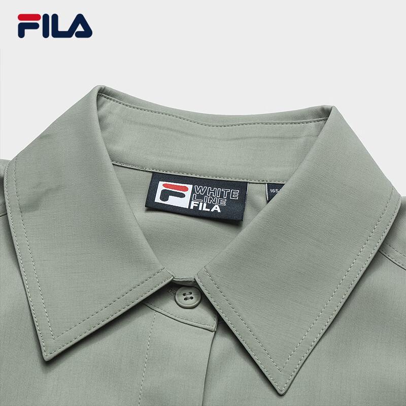 FILA Women's Fashion Casual Loose Short Woven Vest