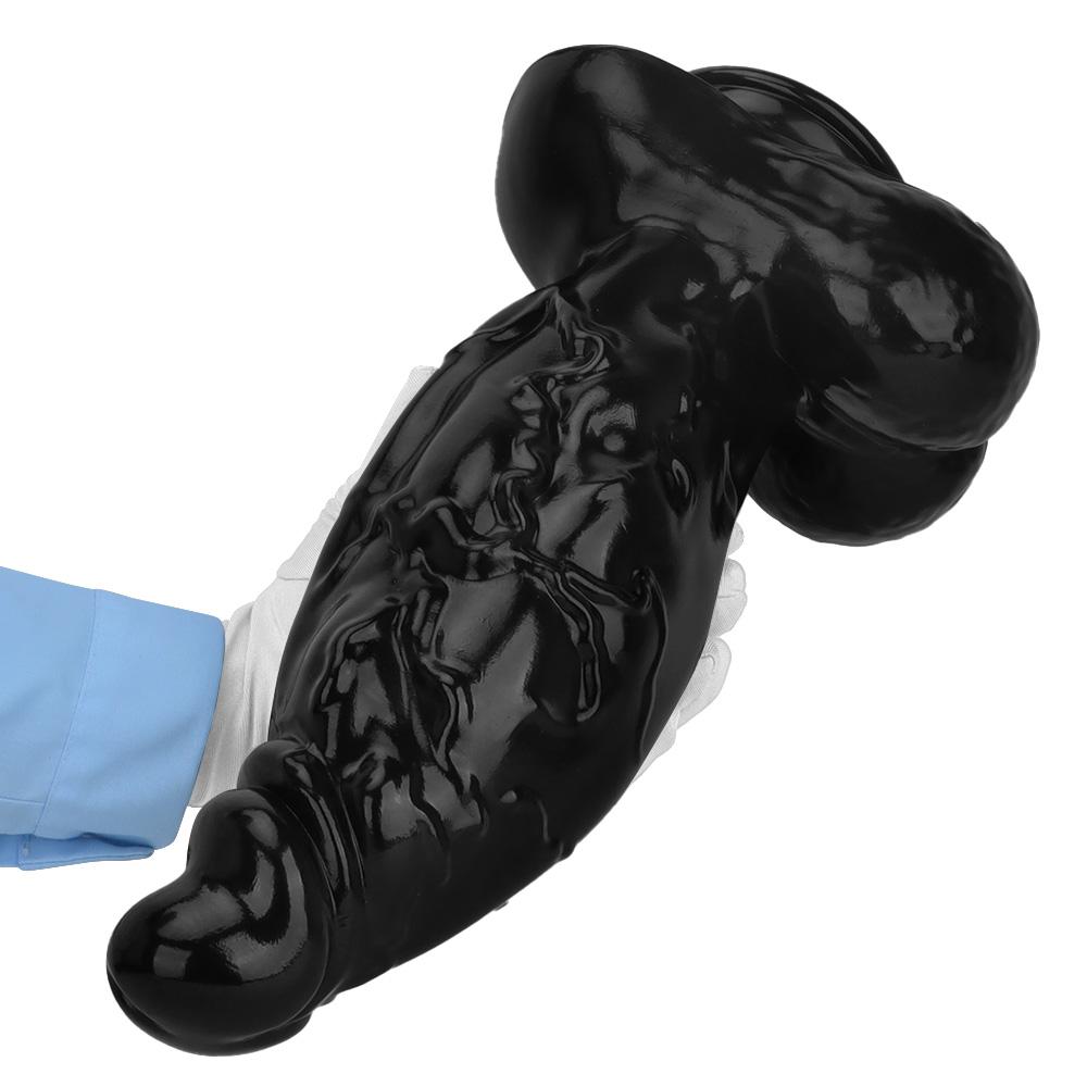 Soft PVC Dragon Head Dildo Anal Plug Big Fisting Butt Dilator Strap On Sex Toy for Adults